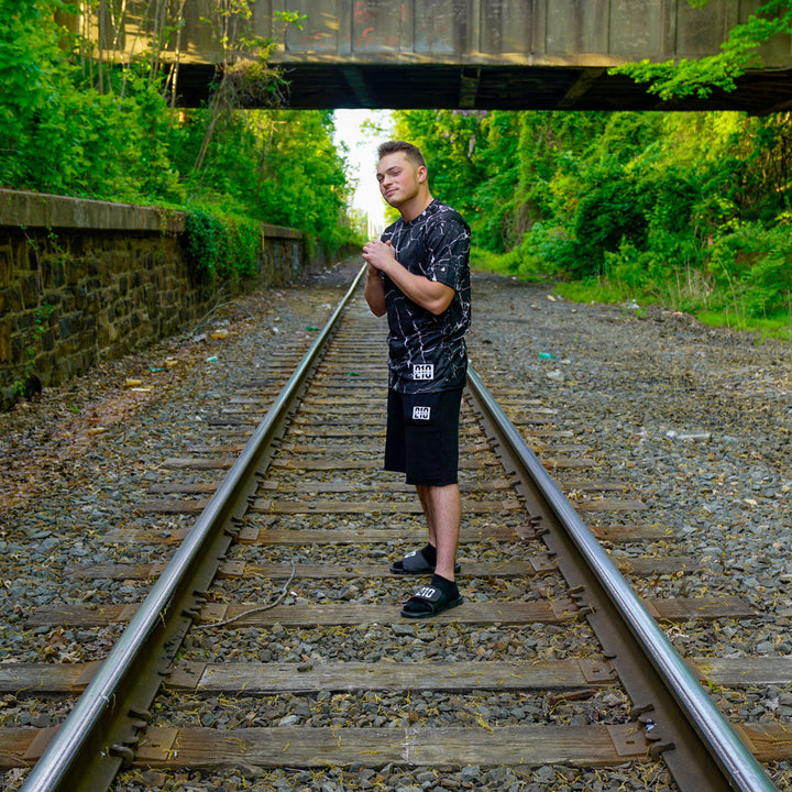 210 Marble T-Shirt (Black)  Lance Stewart Official Lance210 Merch Store - Shop T-shirts, beanies, snapbacks, pop sockets, hoodies and more! As Seen On YouTube, Vine, Instagram, Facebook and Twitter